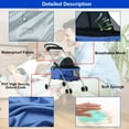 thumbnail image 4 of BestPet Poussette pour Animaux Pliable à 4 Roues, Transporteur Léger et Imperméable pour Chien et Chat, Porte-Gobelet, Jogger de Voyage Portable pour Animaux – Bleu, 4 of 7