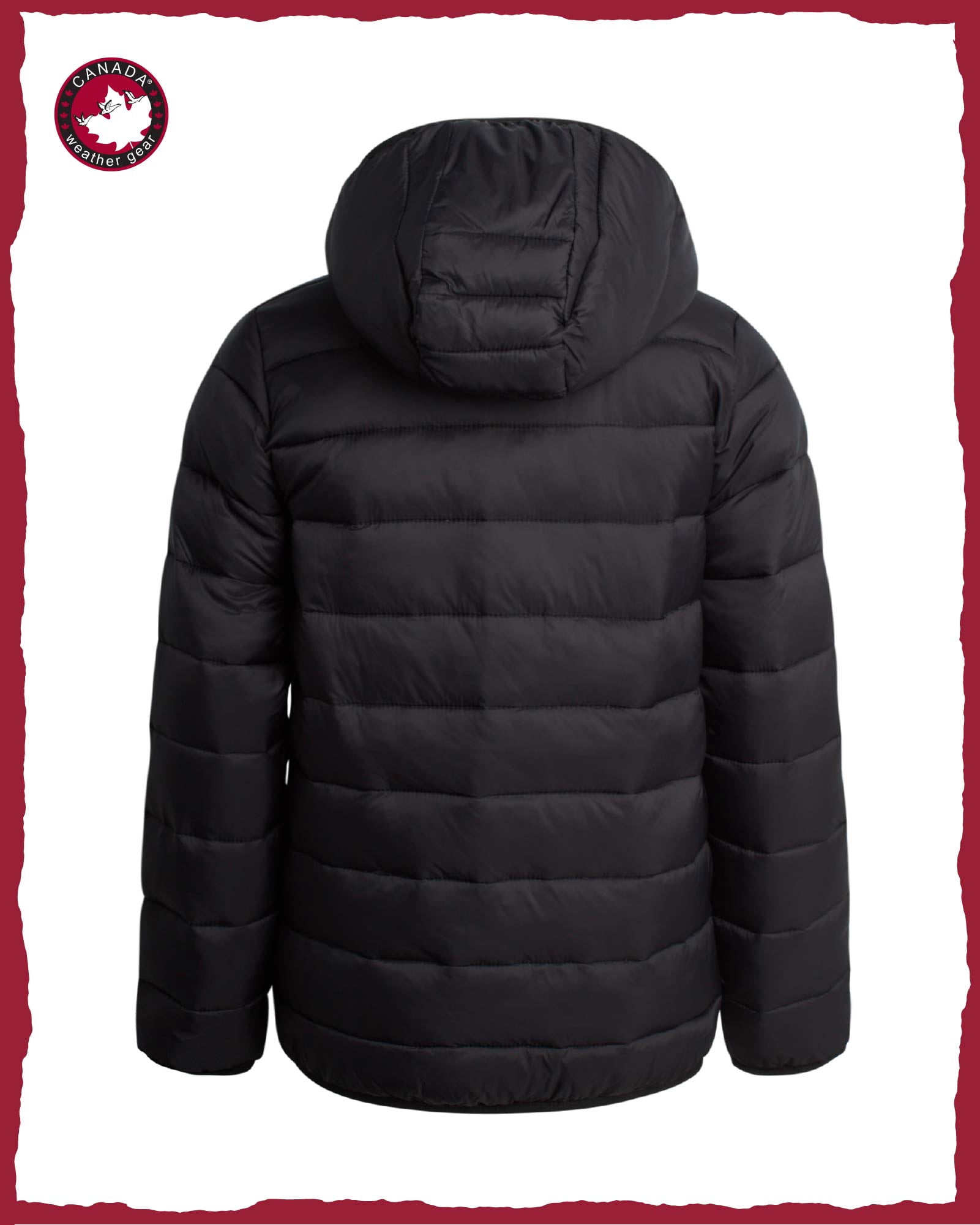 CANADA WEATHER GEAR Boys' Puffer Jacket - Lightweight Nylon Packable Winter Coat for Boys (8-20)