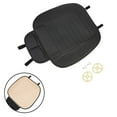 thumbnail image 3 of Car Front Seat Cover Breathable PU Leather Pad Mat Auto Chair Cushion, 3 of 7