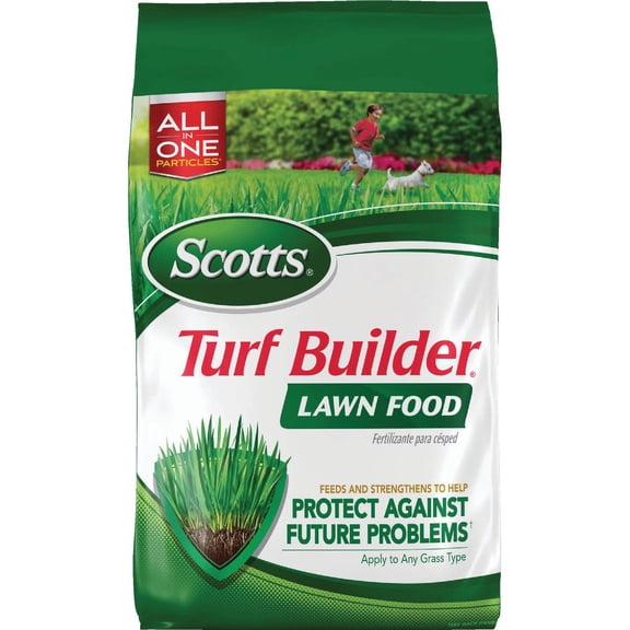 Scotts Turf Builder Lawn Food - Lawn Fertilizer, Feeds Grass, Builds Roots - 12.5 lb, 2-Pack