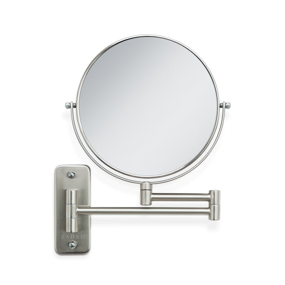 Zadro Wall Mounted Makeup Mirrors with Magnification & Folding Arm