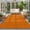 Yellow, Orange, variant on Round Rugs 4Ft, Burnt Orange Round Area Rug Washable Indoor Throw Carpet, Fall Autumn Thanksgiving Farmhouse Solid Color Soft Non Slip Circle Rug for Kitchen Nursery Room Home Decor Aesthetic