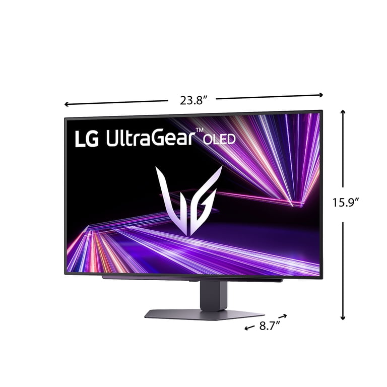 LG 27-inch Gaming Monitor, OLED 1440p 240Hz, TrueBlack HDR, G-SYNC