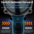 thumbnail image 3 of Brushless Electric Rivet Gun with LED Light Cordless Automatic Riveting Tool Multifunctional Rivet Nut Tool (Battery Not Included), 3 of 7