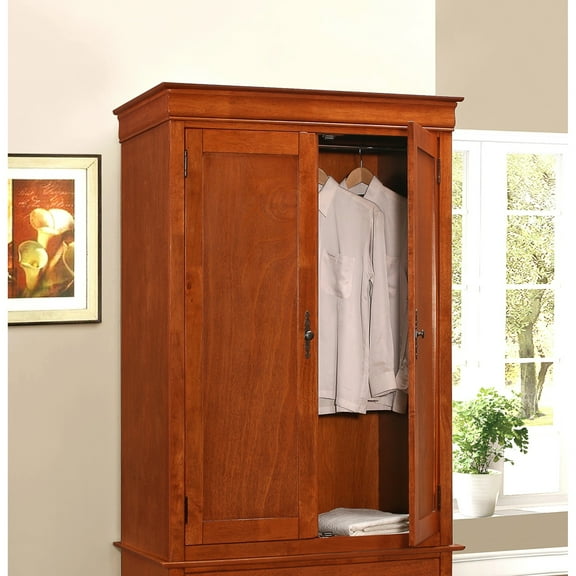Louis Phillipe Oak Armoire