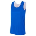 thumbnail image 3 of A4 Womens 100% Polyester Peak Performance Ultra-Tight Knit Reversible Jump Jersey, ROYAL/WHITE, XX-Large, NW2375, 3 of 3