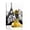 Yellow, variant on ZHONGYUTONG Eiffel Tower Wall Art Paris Canvas Prints Girls Room Wall Decor Black and White Painting Women Pictures for Bedroom Girly Apartment Dorm Decor Framed (12.00" x 18.00")