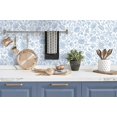 thumbnail image 4 of NextWall  Paisley Trail Peel and Stick Removable Wallpaper Blue Bell, 4 of 5