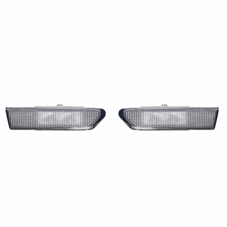 For Acura TL 2004 2005 2006 2007 2008 Side Marker Light Driver and Passenger Side | Pair | Front | AC2550104, AC2551104 | 33850SEPA01, 33800SEPA01