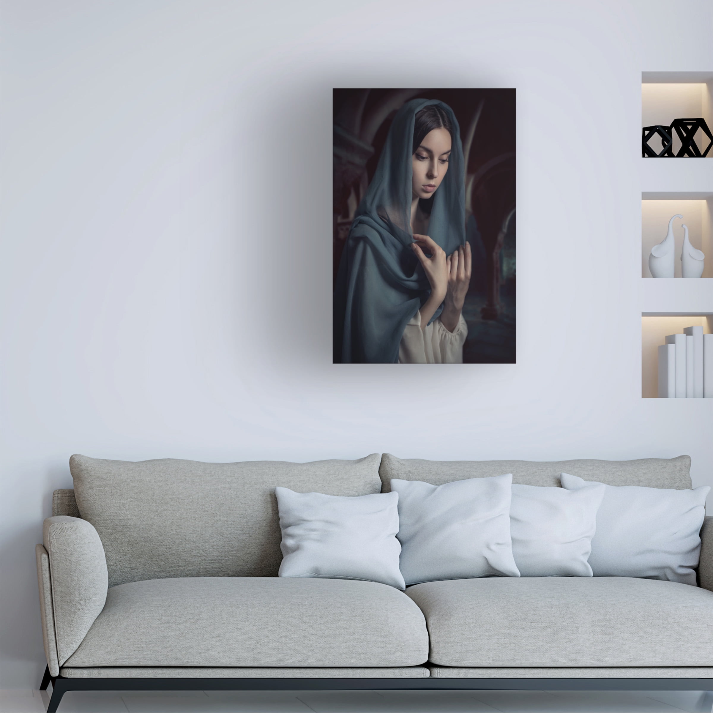 Yuri Shevchenko 'Pray' Canvas Art