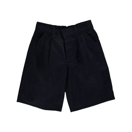 Lavacore Unisex Shorts - Universal Basic Unisex Pleated Shorts (Husky Sizes 8 - 20)