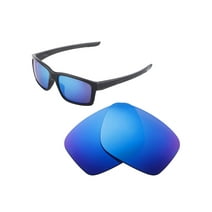 Walleva Ice Blue Polarized Replacement Lenses for Oakley Mainlink Sunglasses ( Lens Width: 57mm )