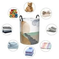 thumbnail image 6 of XMXT Collapsible Laundry Basket, Bohemian Mountain Print Waterproof Laundry Hamper, 40L Multicolor, 6 of 8