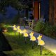 thumbnail image 4 of pstuiky Luces solares LED de Pascua clásicas luces de tierra de conejito elemental de Pascua decoración de jardín al aire libre para fiestas una remolque cinco, 4 of 7