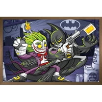 DC Comics - Batman - Bang Wall Poster, 22.375" x 34", Framed