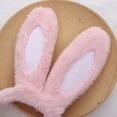 thumbnail image 2 of Diadema con orejas de conejo para niñas, diadema para festivales, suministros para fiestas de cosplay, 2 of 7