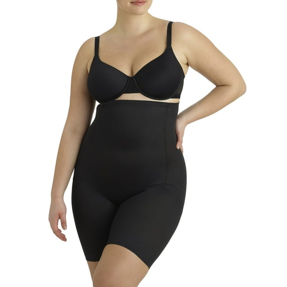 Naomi & Nicole Plus Size Hi-Waist Thigh Slimmer
