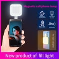 thumbnail image 3 of Magnetic LED Fill Light for Phone Selfie Light LED Video, 3 of 8