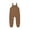 V55-Coffee, variant on WhouRiu Baby Girls Casual Sleeveless Jumpsuits Solid Color Loose Overalls With Pockets Kids Summer Lightweight Breathable Cute Onesies,6-12 Months