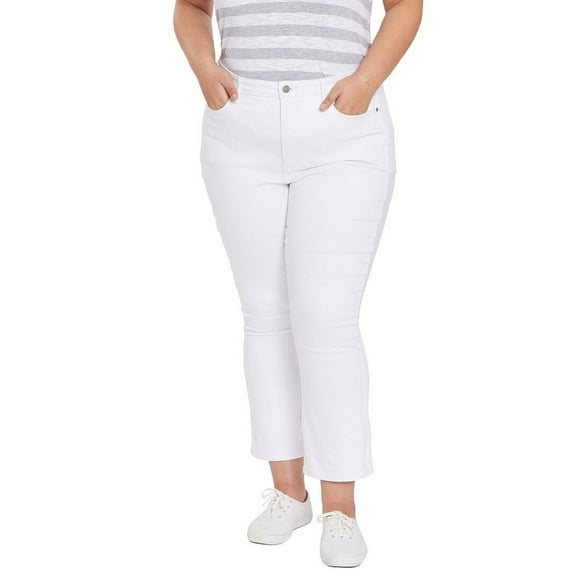 NYDJ womens Plus Hr Slim Bootcut Ankle Jean, 28W