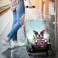 thumbnail image 3 of Happy Mother's Day Best Boston Terrier Mom Ever Travel Luggage Cover Gentleman Dog Lover Gifts Suitcase Dust Protective Decor - 03002, 3 of 5