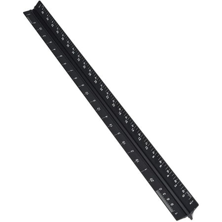 Aluminum Scale Ruler, Reading Scale Ruler Metal Scale Ruler for ...