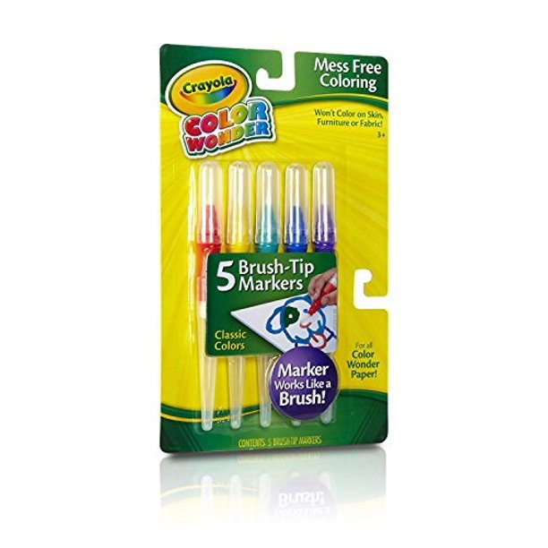 Crayola Classic Color Wonder Brush Tip Markers