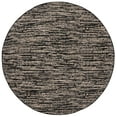 thumbnail image 2 of SAFAVIEH Beach House Nikola Geometric Indoor/Outdoor Area Rug, Black/Beige, 6'7" x 6'7" Round, 2 of 9