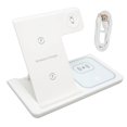 thumbnail image 3 of Wireless Charger, Universal Compatibility Wireless Charging Station 3 In 1  For Daily White,Black, 3 of 8
