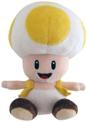 yellow toad plush