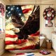 thumbnail image 4 of Independence Day Holiday Party Celebration Shower Curtain Bathroom Partition Decoration Hanging Curtain, 4 of 6