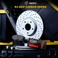 thumbnail image 2 of R1 Concepts Front Brakes and Rotors Kit |Front Brake Pads| Brake Rotors and Pads| Performance Off-Road/Tow Brake Pads and Rotors| Hardware Kit|fits 2003-2008 Dodge Ram 1500, Ram 2500, Ram 3500, 2 of 5