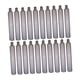 thumbnail image 2 of Tubos de pintura de aluminio vacíos, multiusos, tapas fáciles de abrir, contenedor rellenable para 20 piezas de 30 ml, 2 of 9