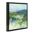 thumbnail image 4 of Stupell Industries Green & Blue Nature Abstract Painting Black Floater Framed Canvas Art Print Wall Art, 18 x 18, 4 of 10