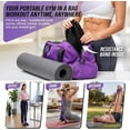thumbnail image 4 of Upgraded Pedal Resistance Band with Handle, Adjustable 30-60LBS Exercise Bands for Home Gym, Sit Up Equipment for Full Body Workout, Core, Abs, Legs, Arms - Portable Workout Equipment for Women & Men, 4 of 7