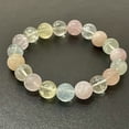 thumbnail image 3 of Handmade Natural Amethyst Bracelet for Women - Stone Beaded Stretch 10mm Bracelet - Gemstone Round Beads Crystal Bracelet for Women, 3 of 10