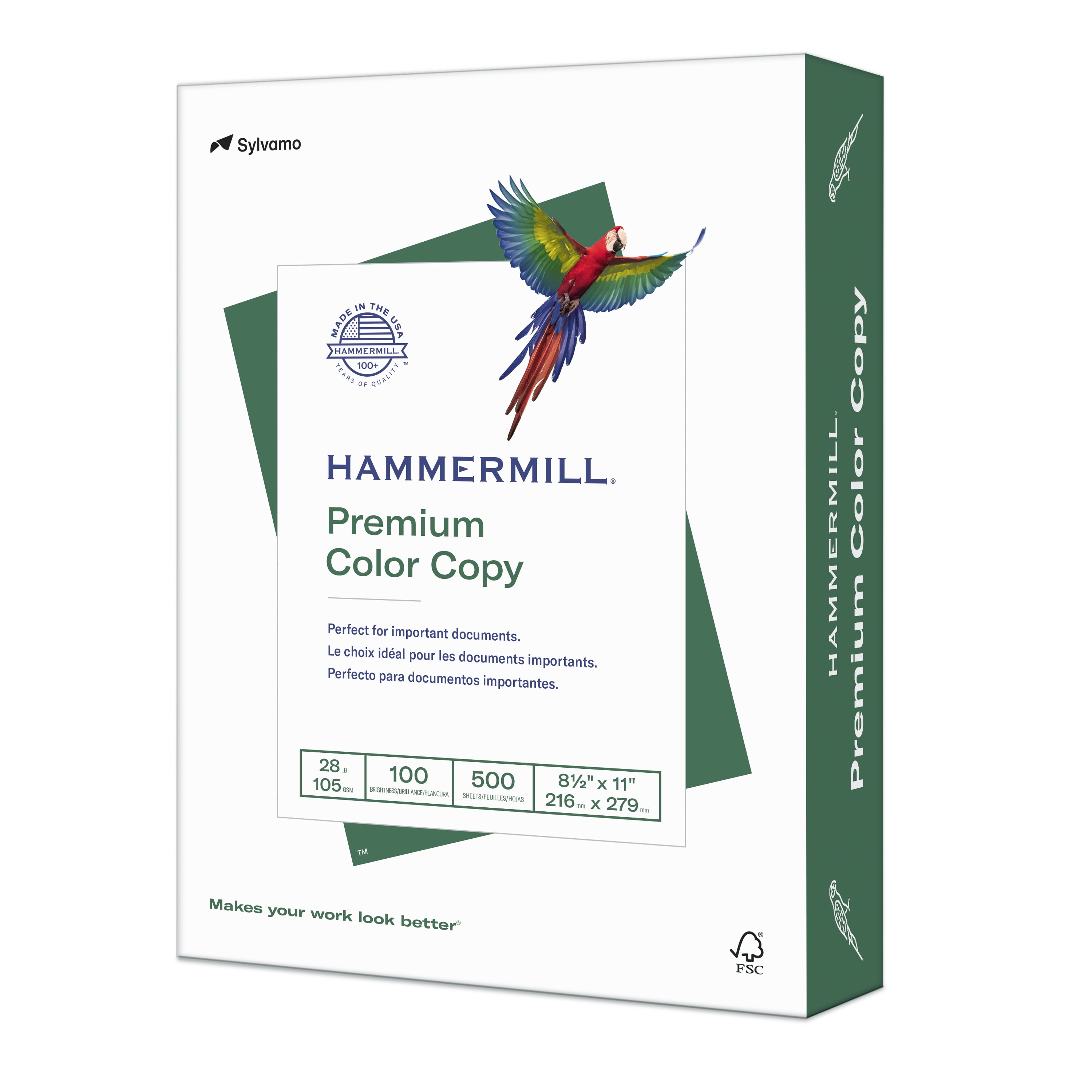 Hammermill 60lb Premium Color Copy Cover, Multipurpose Bright