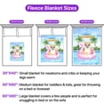 thumbnail image 5 of Hello Summer Akita at Swimming Pool Flamingo Swim Ring Cozy Fleece Blanket Inu Dog Lover Warm Soft Throw Blanket - 12009, 5 of 5