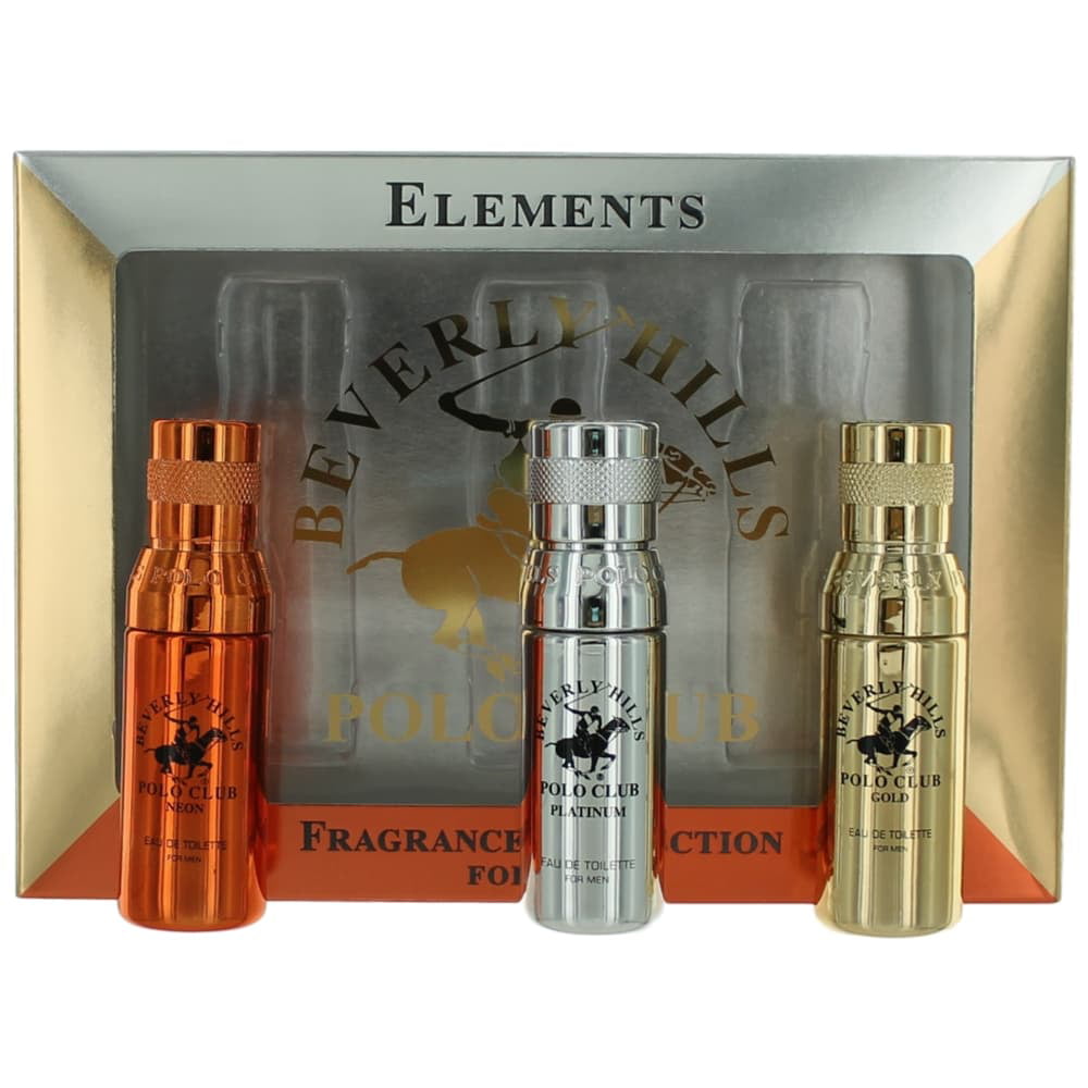 BHPC Elements Collection by Beverly Hills Polo Club 3 Piece Gift Set men -  