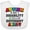 AA-White, variant on Inktastic Autism is not a Disability it's a Different Ability Boys or Girls Baby Bib