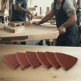 thumbnail image 2 of 30pcs 80mm& Triangle Sandpaper Fit 3-/8 Inch Oscillating Multi Tool, 2 of 9