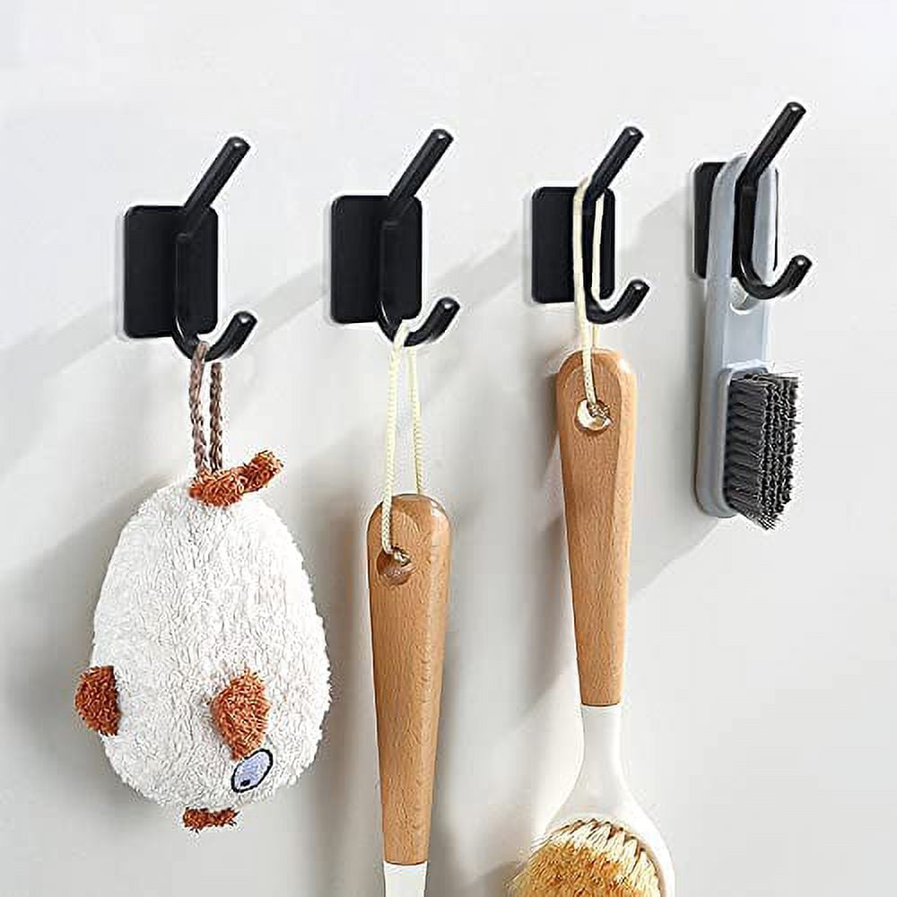 6 Packs Towel Hook/Adhesive Hooks - Wall Hooks for Hanging