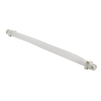 Cmple - Flat F-to-F Type Coaxial Jumper, 8"