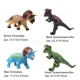 thumbnail image 4 of Modelo de dinosaurio grande de 80 cm, juguetes de dinosaurios del mundo Jurass, animales realistas, marionetas suaves, juguete Brachiosaurus T-Rex para niños, regalos para niños, 4 of 5