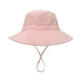 thumbnail image 5 of Fancifize Baby Sun Hat UPF 50+ Toddler Summer Bucket Hat for Boys Girls 0-6 Years Kids Infant Beach Hat with Wide Brim, 5 of 6