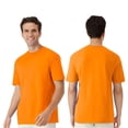 thumbnail image 2 of Crown Craze® High Visibility Work T-Shirts Men's Performance Tee Shirts (Safety Neon Mix Pack 2, M), 2 of 9