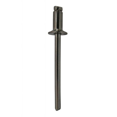 

Diameter X 3/8 Stainless Rivet With Stainless Mandrel COUNTERSUNK Head.313-.375 Grip Range (Pack Of 100)