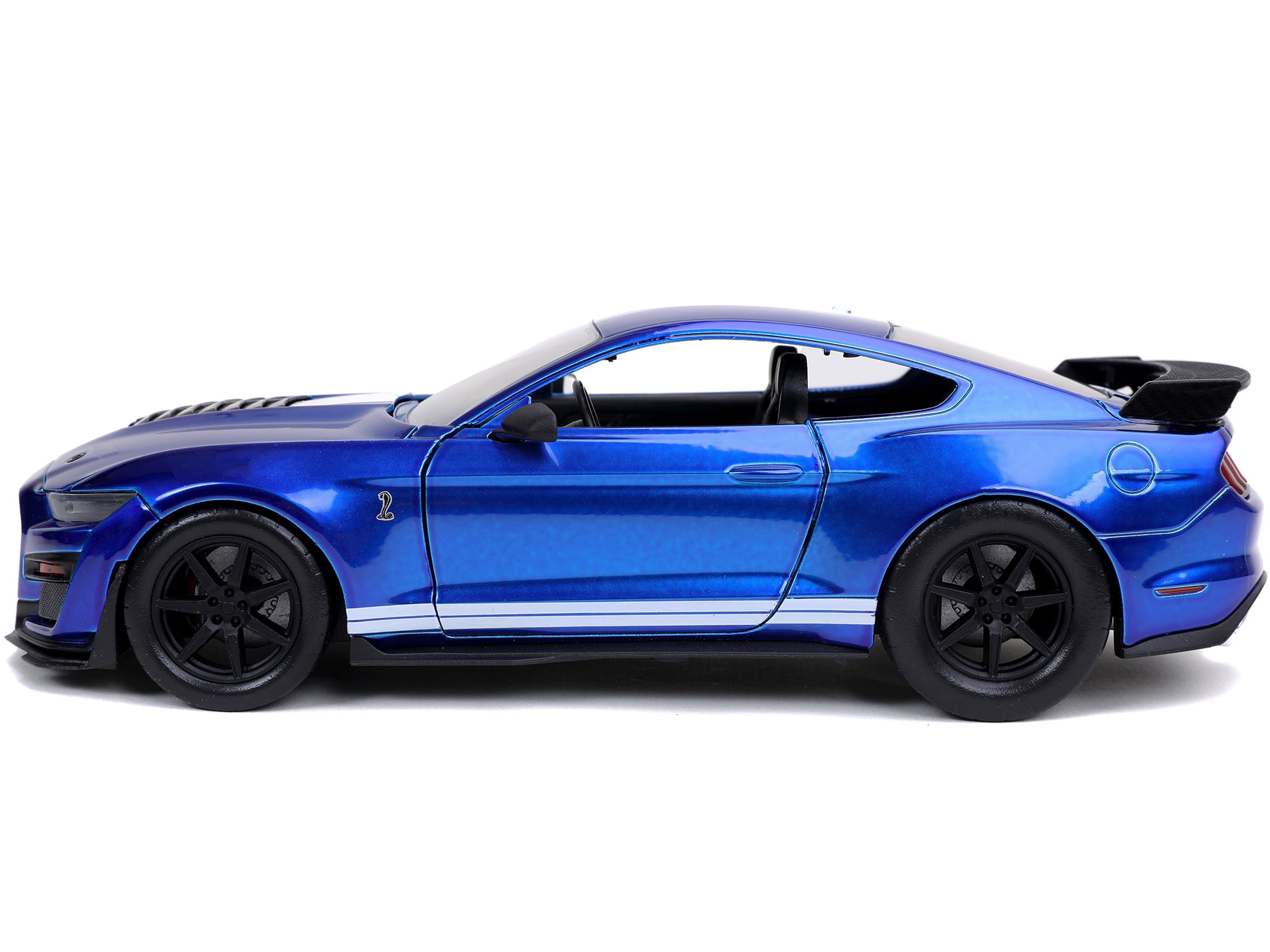 Jada Toys, Big Time Muscle Car, 1:24 Scale, Blue, Detailed