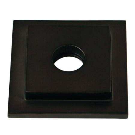 

Kingston Brass Claremont Heavy Duty Square Solid Cast Brass Shower Flange Oil Rubbed Bronze Polished