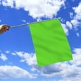 thumbnail image 7 of Anley Green Mini Flag 12 Pack - Hand Held Small Miniature Solid Green Blank Flags on Stick - Fade Resistant & Vivid Colors - 5x8 Inch with Solid Pole & Spear Top, 7 of 7